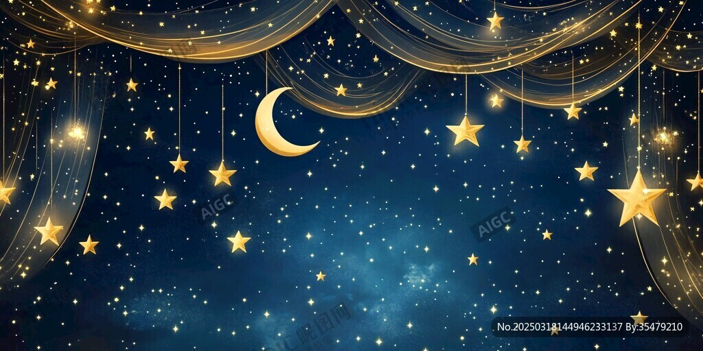 夜幕下的星空之谜