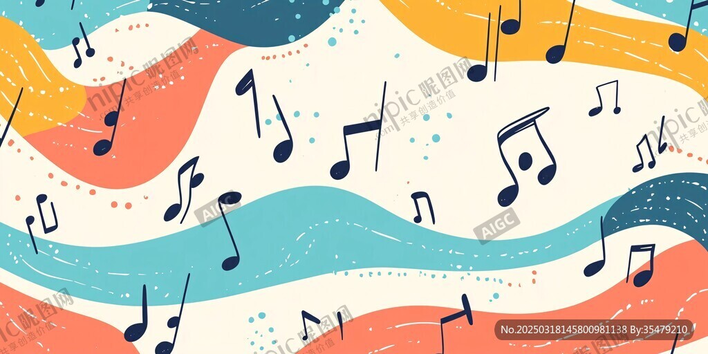 音符与色彩的交响曲