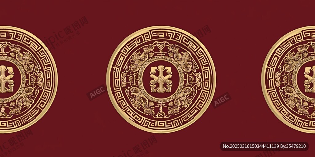 金红圆徽