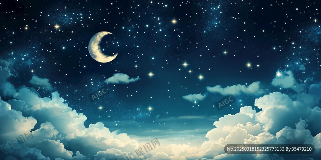 夜幕星空