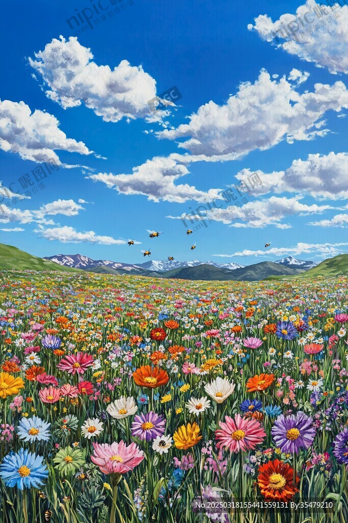 花海之上