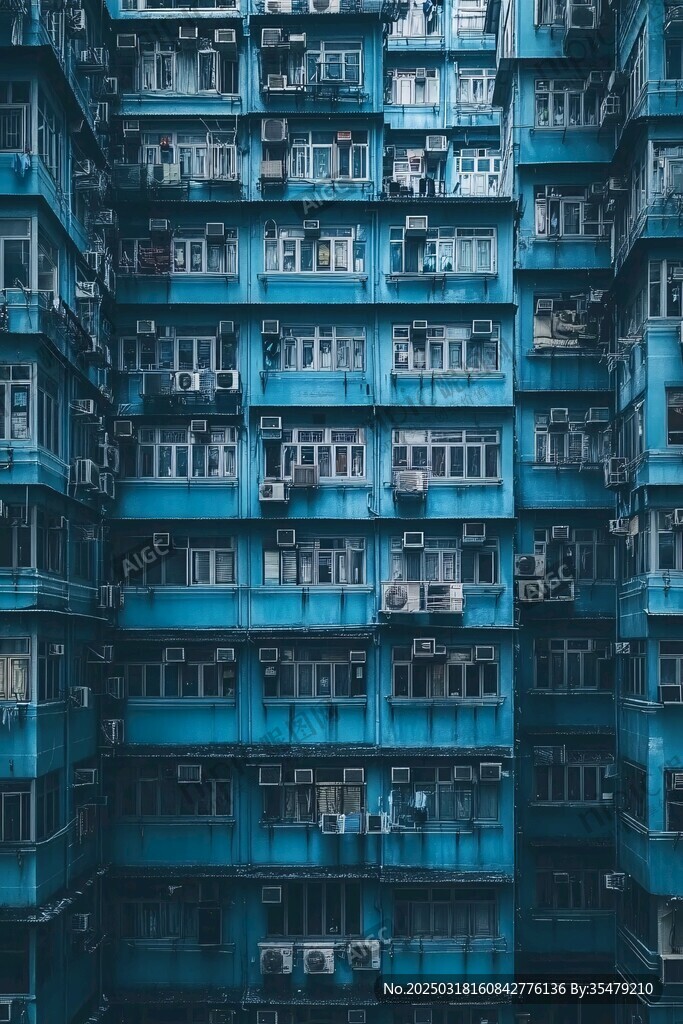 城市密集型住宅区