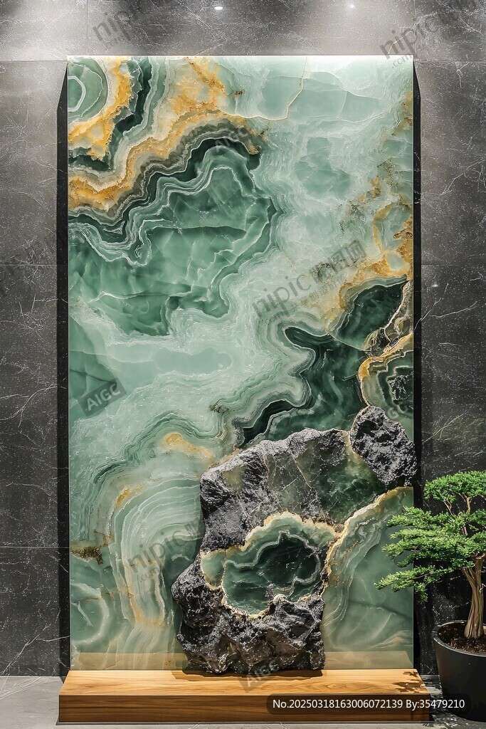 翠玉润泽