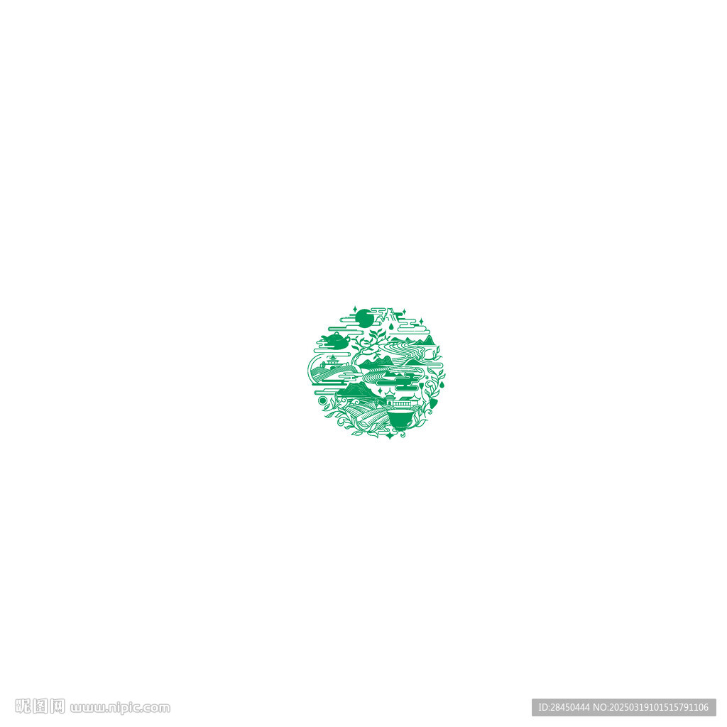 茶叶插画