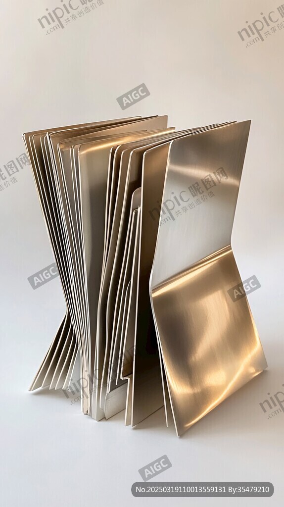 金属折叠艺术品