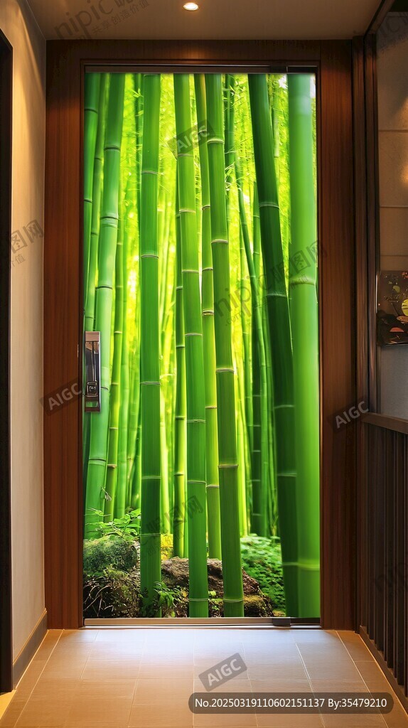 翠竹幽径