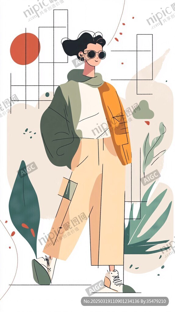 时尚前卫的都市风格