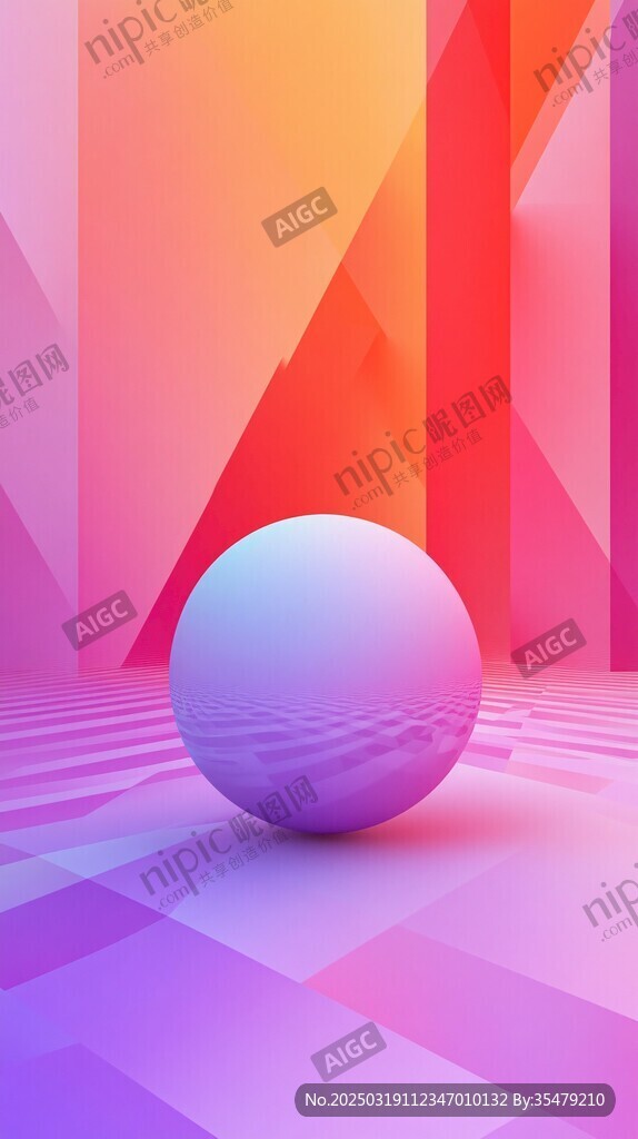 抽象几何构图