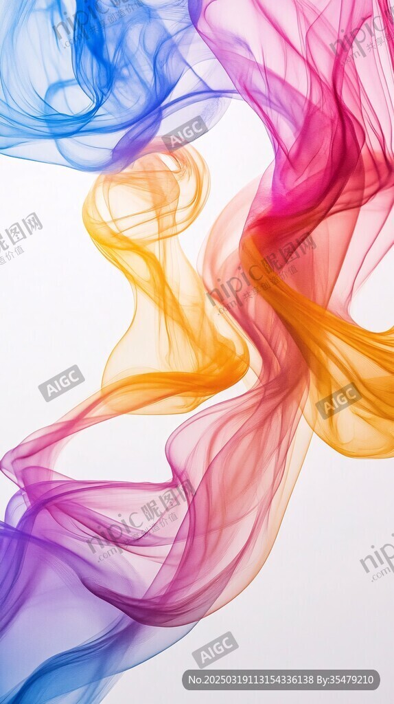 多彩烟雾艺术