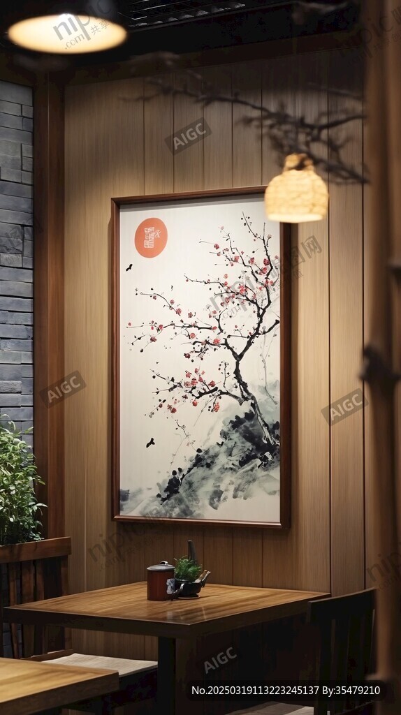 梅花诗画意境