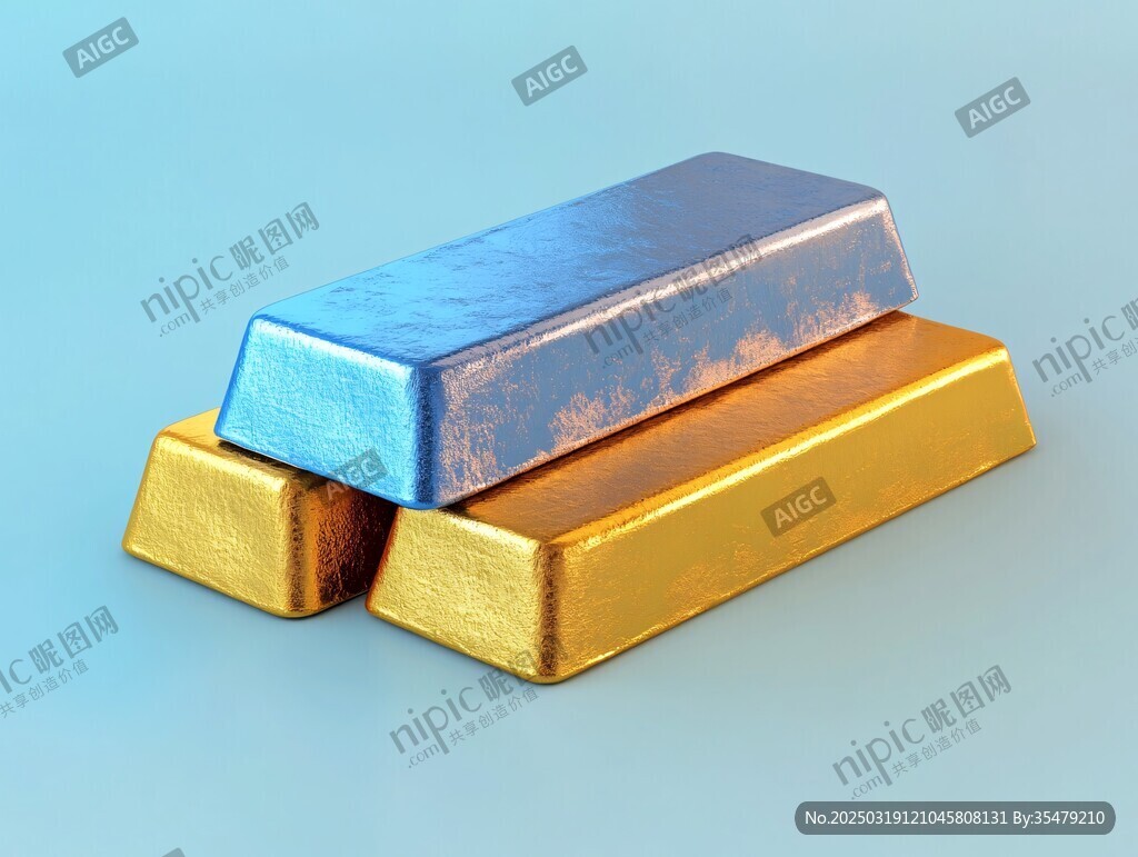 金银锭的视觉表现