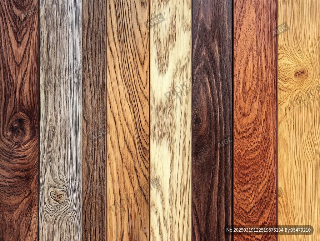 木纹拼贴画