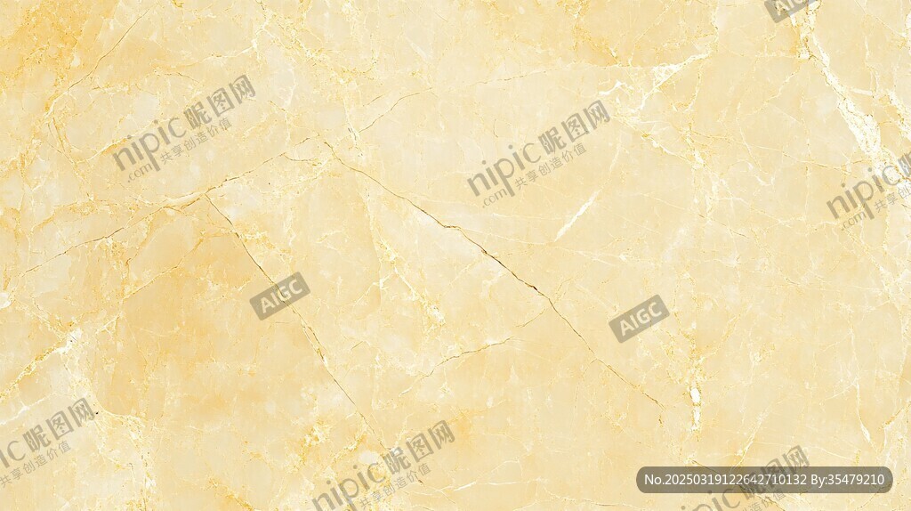浅黄色大理石纹理背景