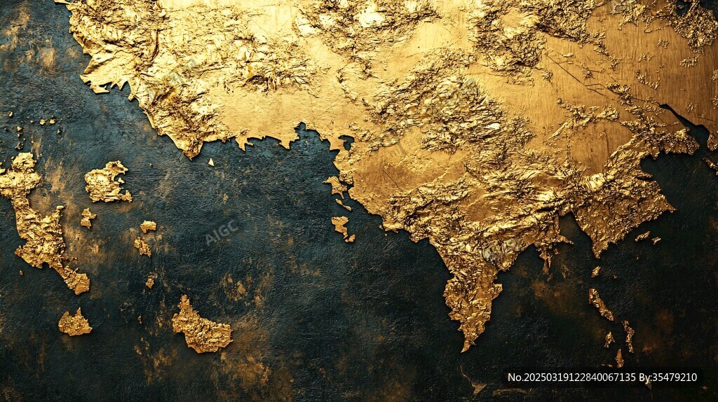 金箔纹理背景