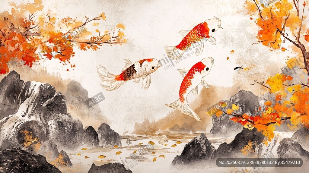 秋意浓 金鱼舞