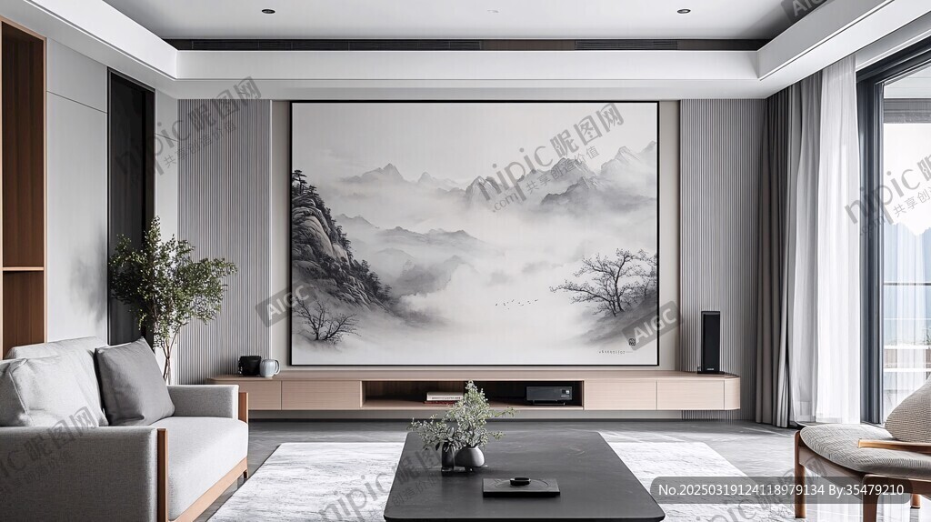 现代简约风格客厅设计