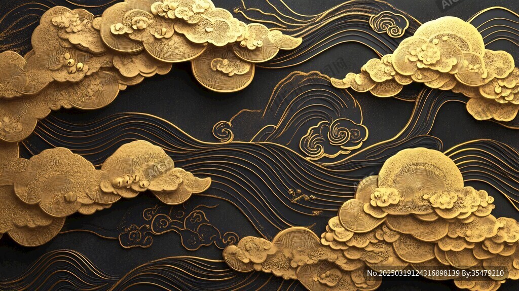 金波云涌