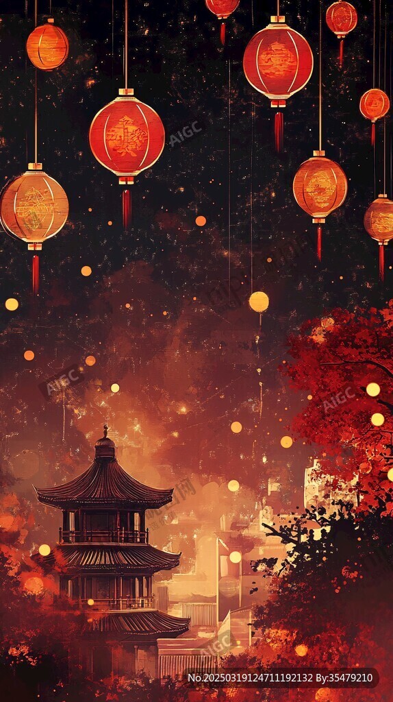 灯影下的古韵中国
