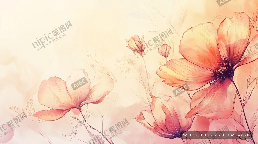 花卉的微妙之美