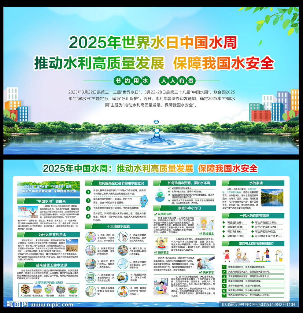 2025年中国水周宣传栏 