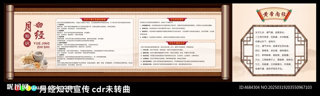月经知识宣传栏