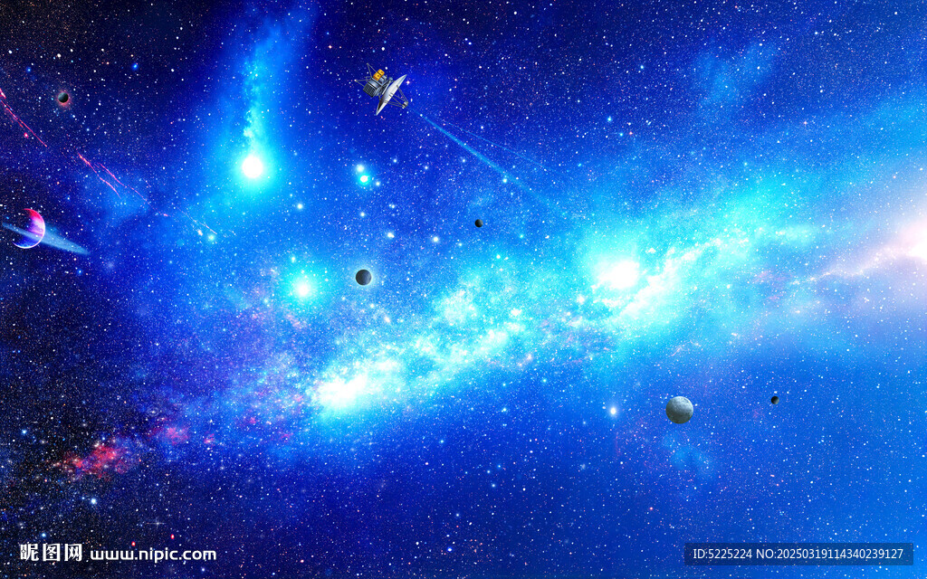 蓝色星空