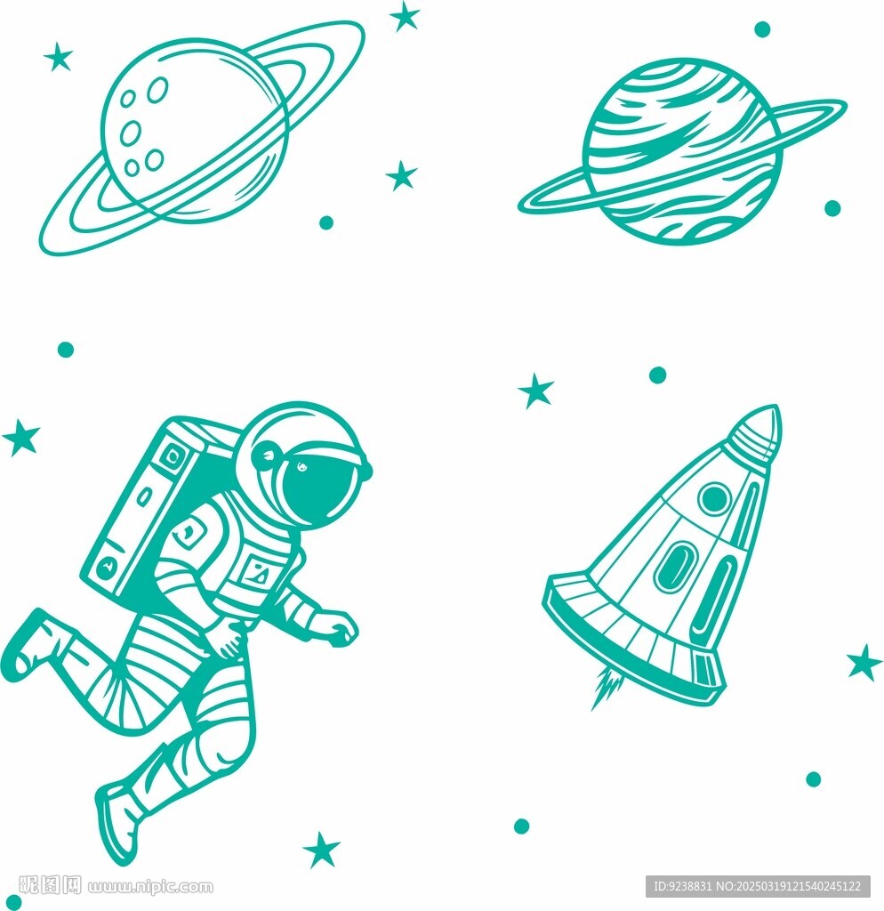 宇宙星球宇航员