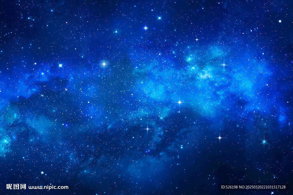 蓝色星空