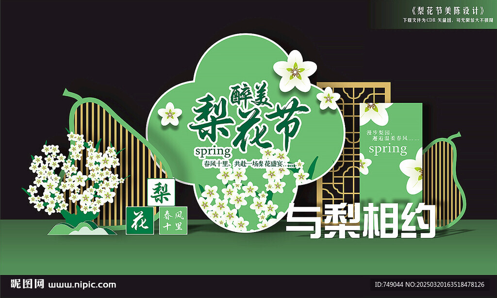 梨花节打卡点