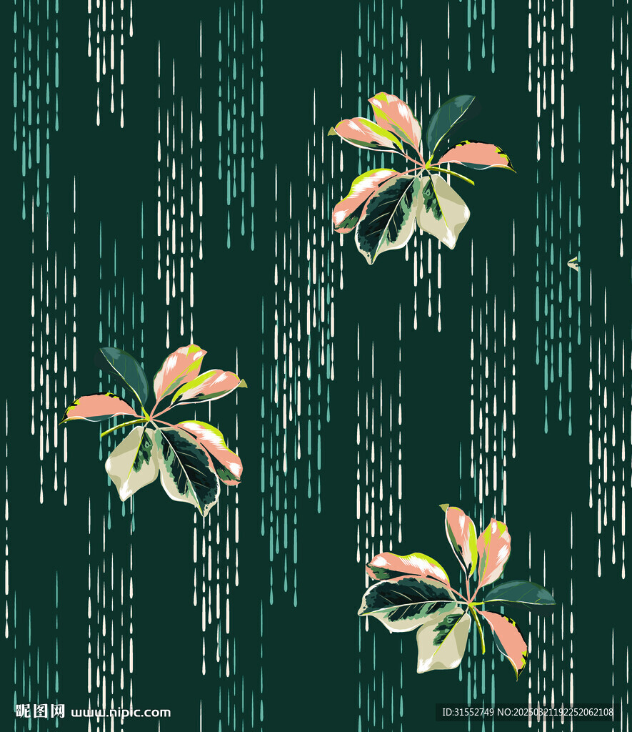 几何花