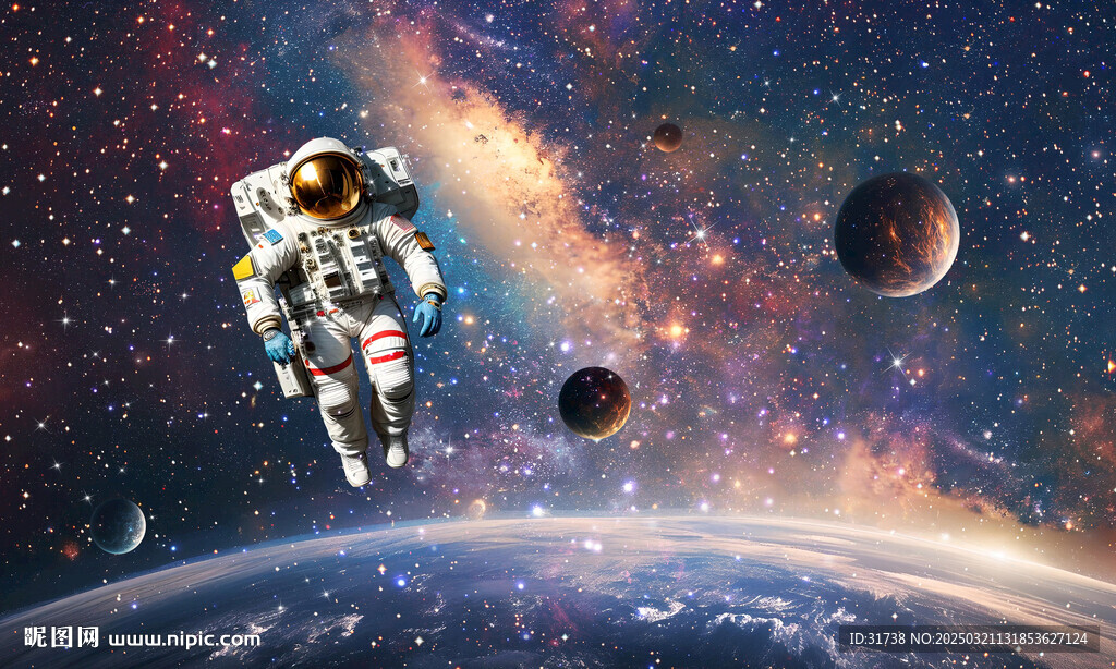 太空星球背景