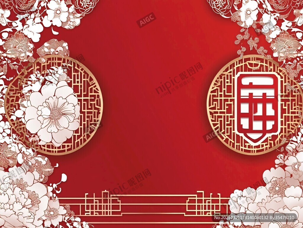 红色之约 花好月圆
