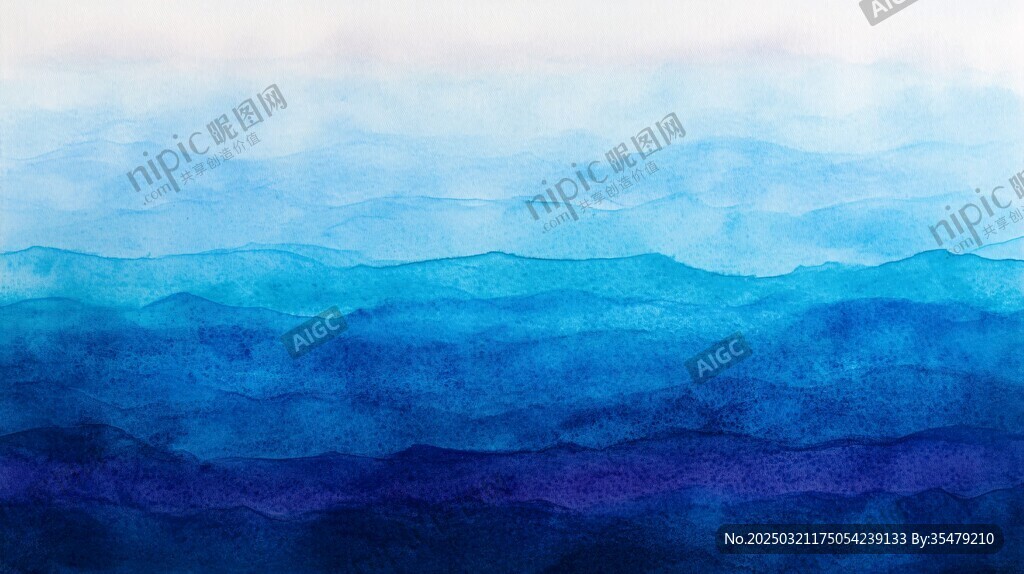 抽象水彩渐变背景