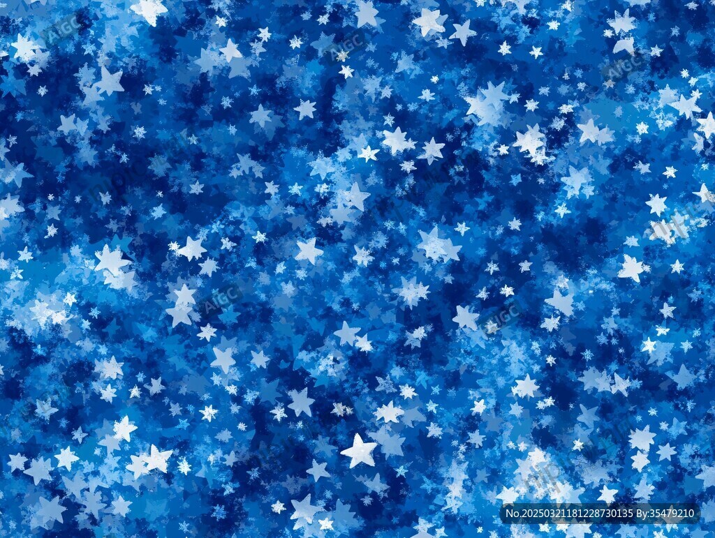 星空下的蓝色梦境