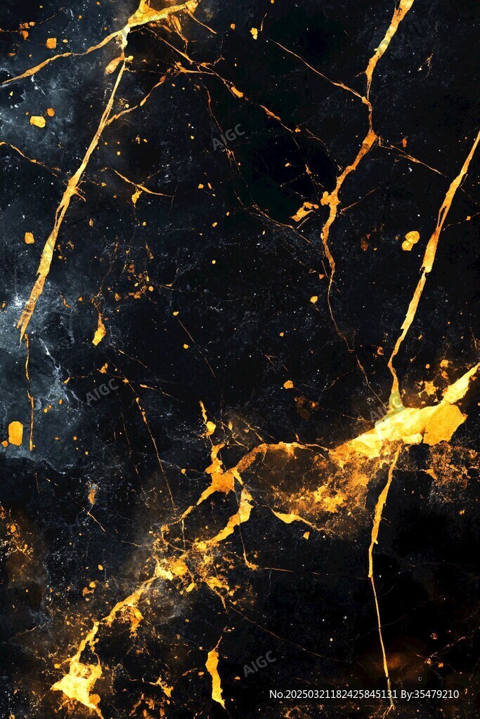 黑金大理石纹理