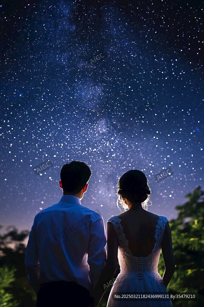 星空下的浪漫之夜