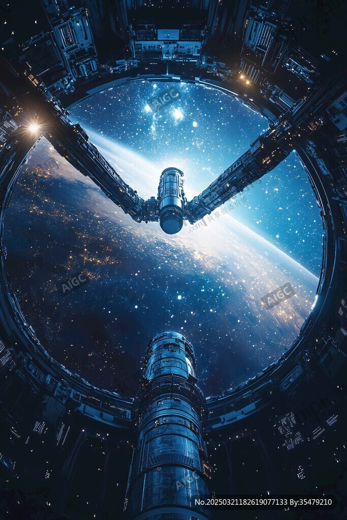 太空站视角