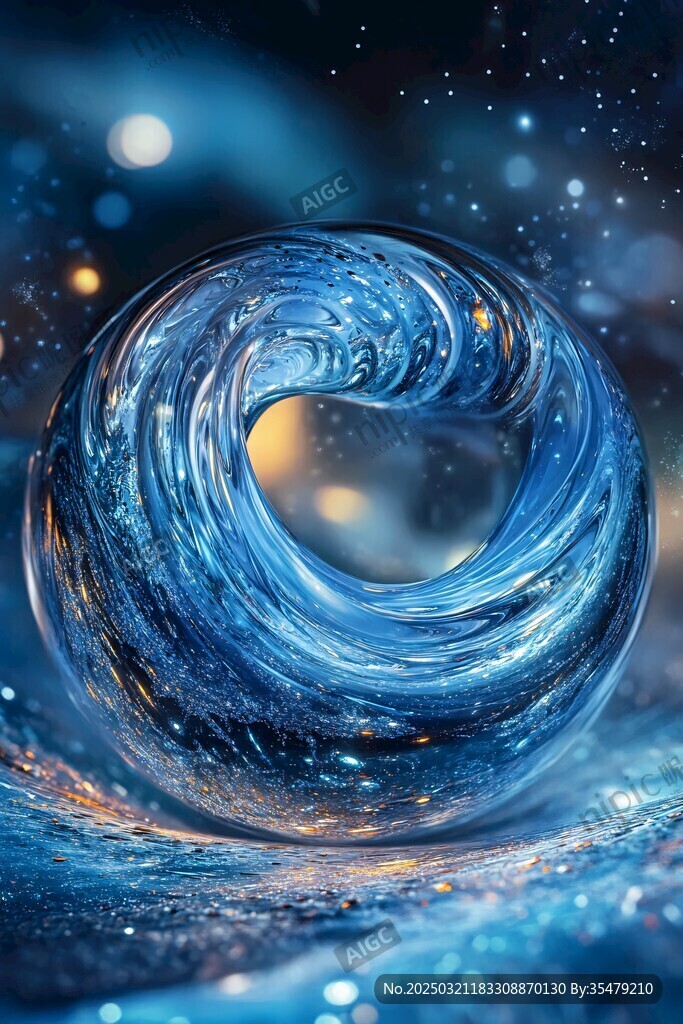 抽象的宇宙之舞