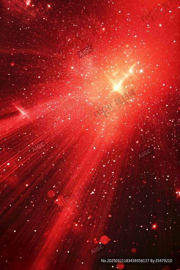 红色宇宙爆炸