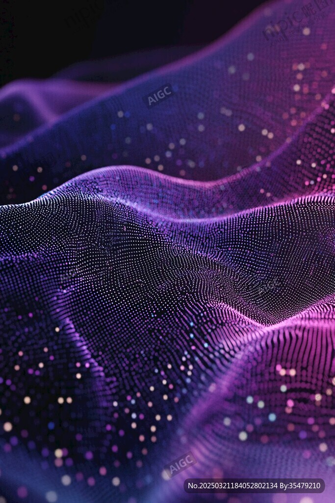 抽象数字景观