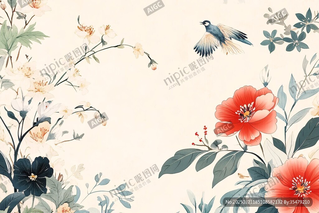 春意浓浓 花鸟画韵味十足