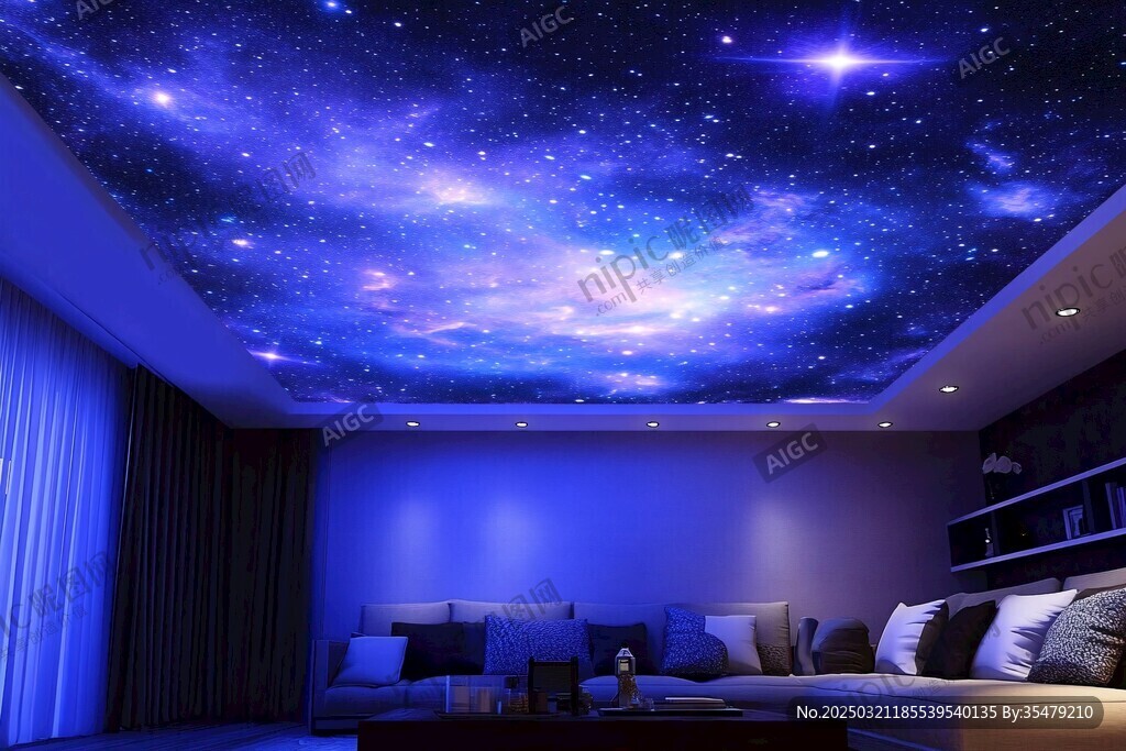 银河星空客厅