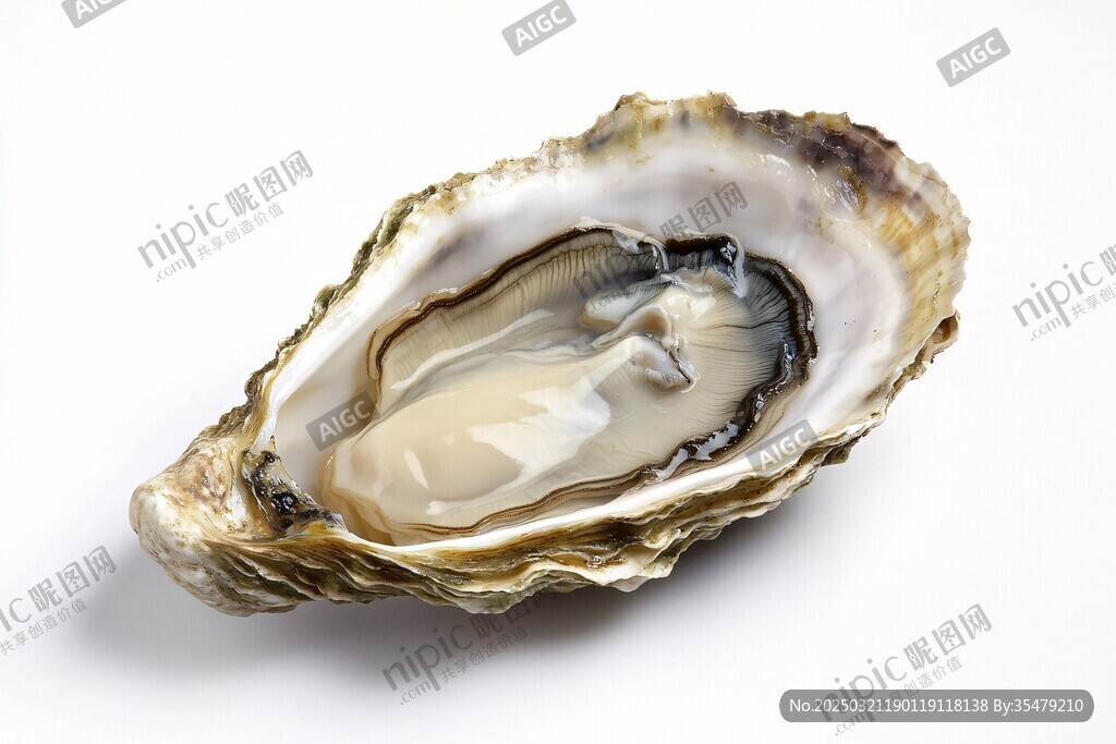 生蚝的内部结构