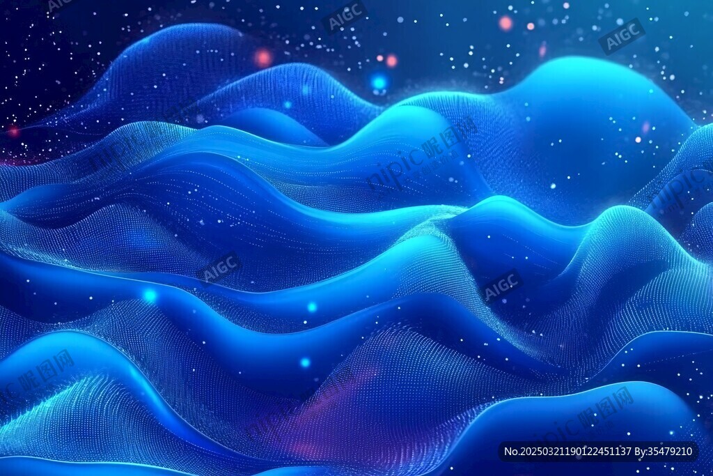 数字化抽象风景