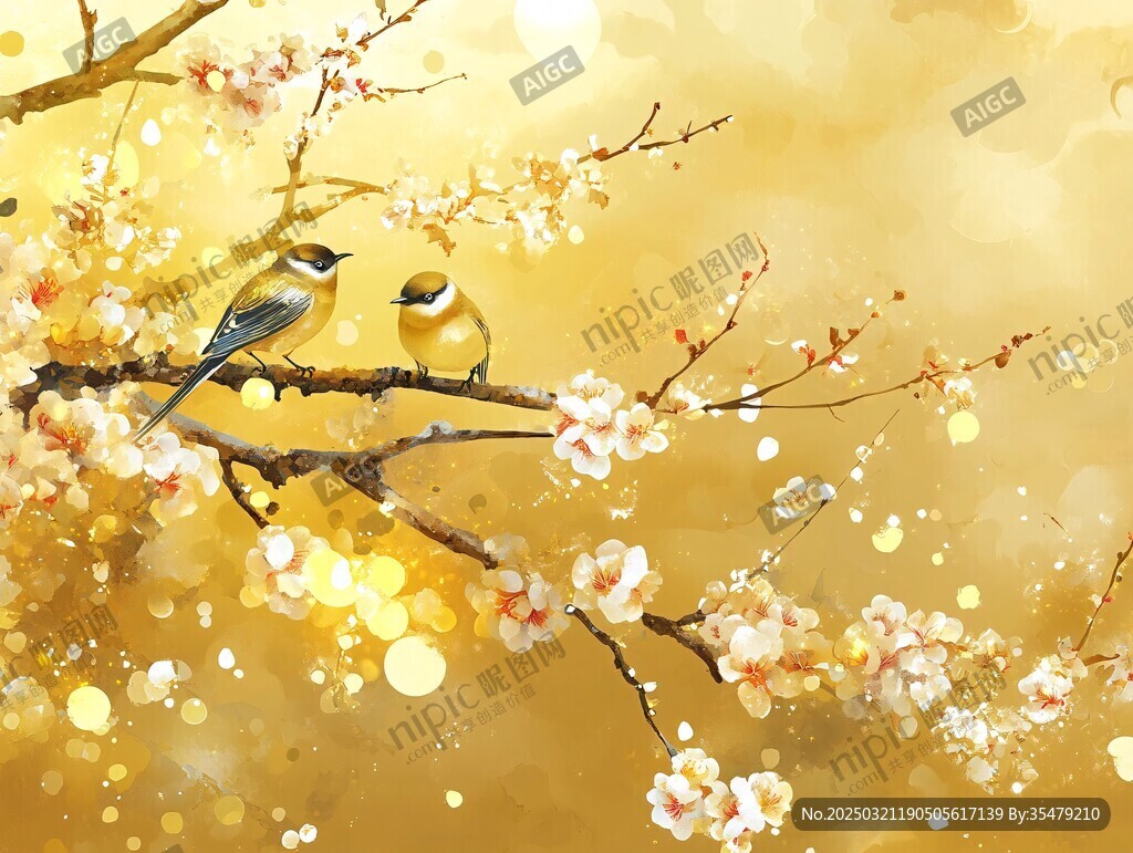 金色春意浓