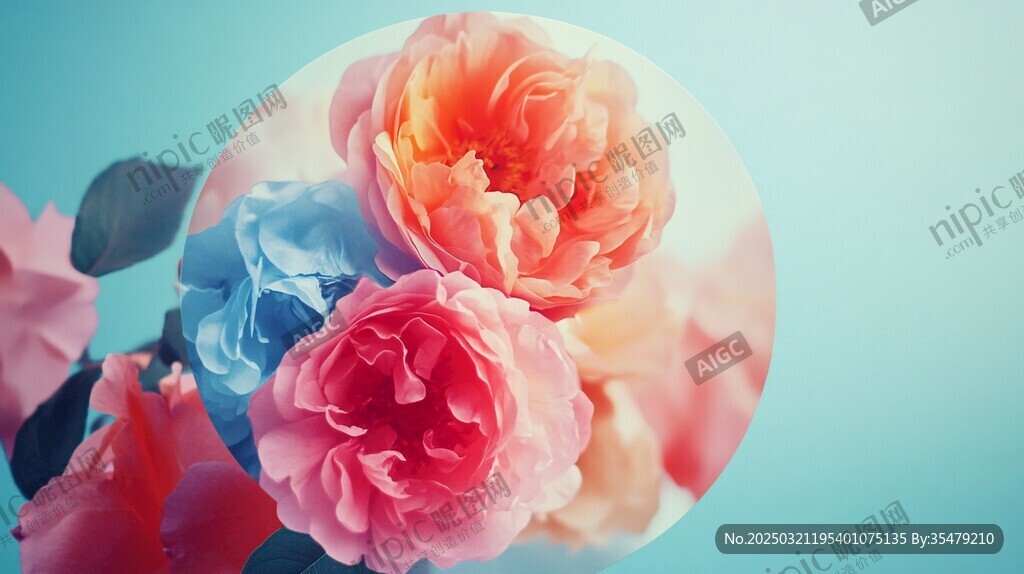 花卉的宁静之美