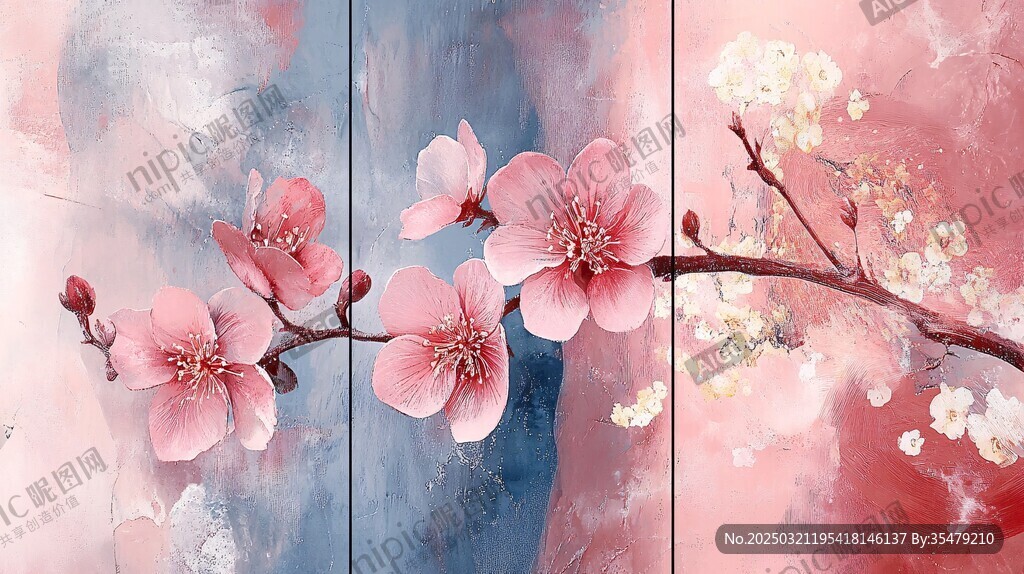 春日里 桃花朵朵绽放