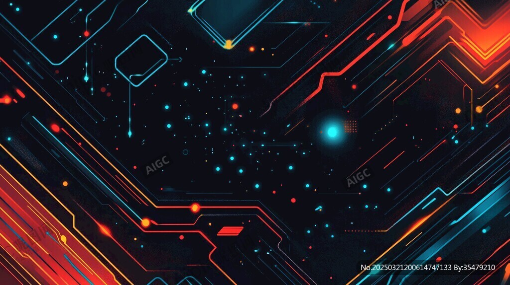 霓虹电路宇宙