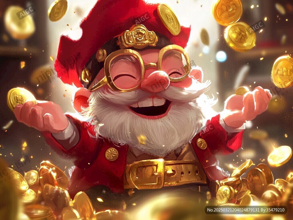 金钱狂喜的矮人