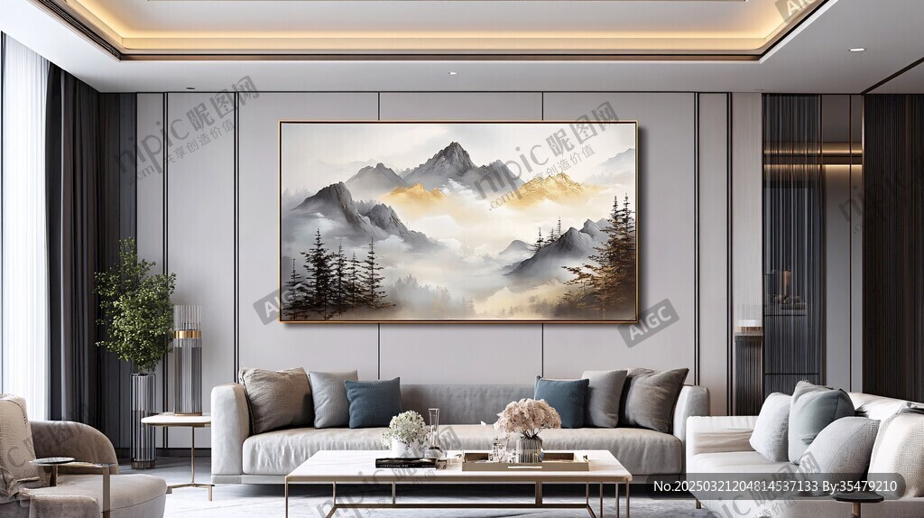 山水画风景画